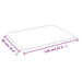 Covoraș pentru podea laminată sau mochetă 90 cm x 120 cm - WALTI WALTI