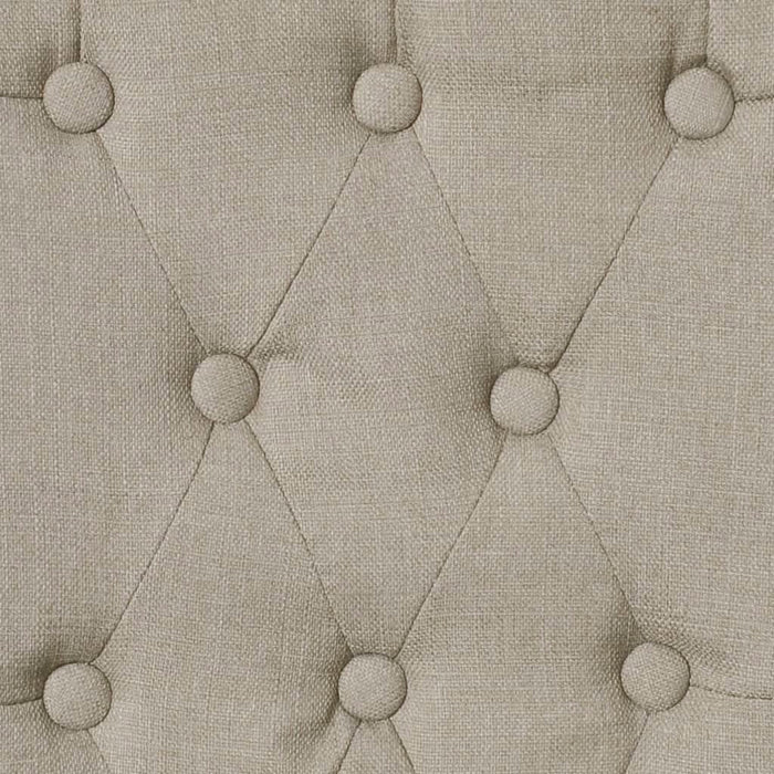 Scaune de bucătărie, 4 buc., cafeniu, material textil - WALTI WALTI