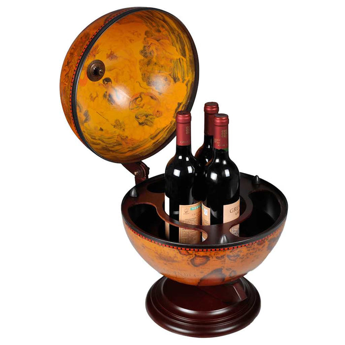 Bar tip glob pământesc stativ sticle de vin lemn de eucalipt - WALTI WALTI