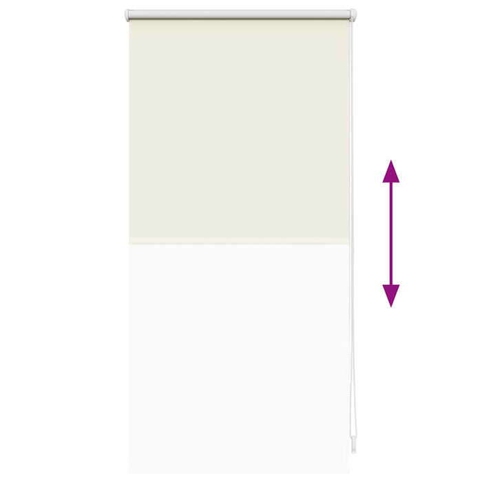 Jaluzea opacă 44,4x100 cm, lățime material 40 cm, alb-gălbui WALTI