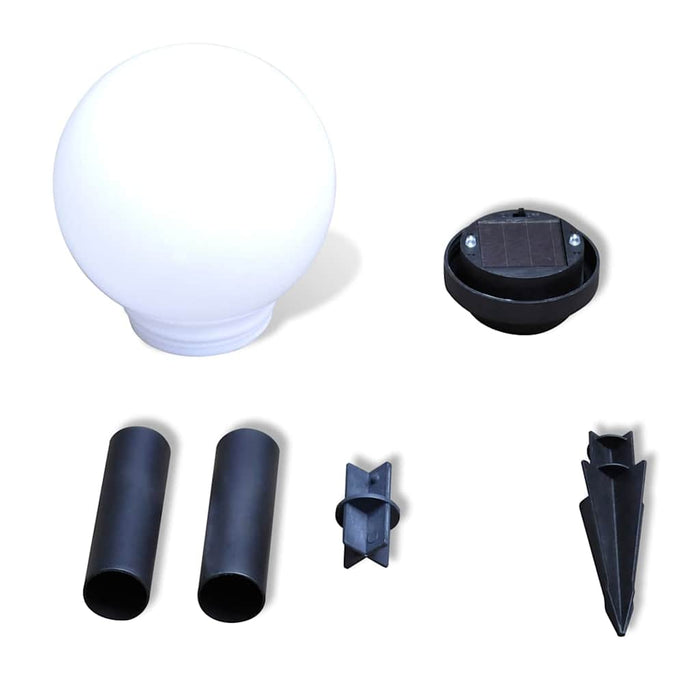 Lămpi de exterior pentru alei LED 4 buc. 15 cm, cu țăruș de sol - WALTI WALTI