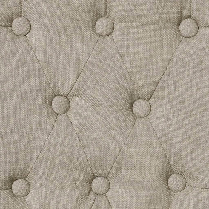 Scaune de bucătărie, 6 buc., cafeniu, material textil - WALTI WALTI