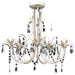 Lampă de plafon suspendată, candelabru cristal, elegant, 5 becuri - WALTI WALTI
