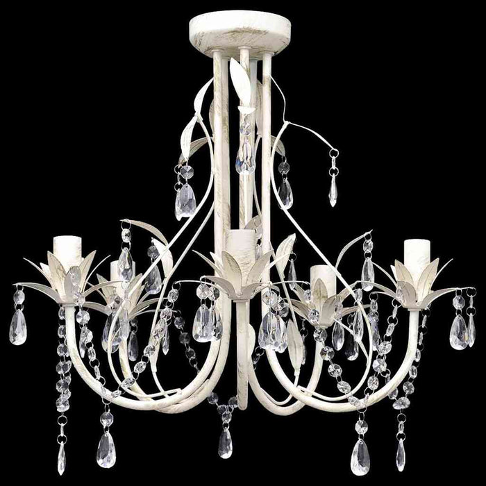 Lampă de plafon suspendată, candelabru cristal, elegant, 5 becuri - WALTI WALTI