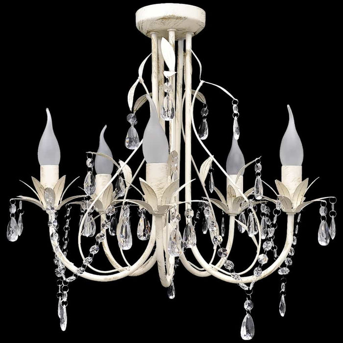 Lampă de plafon suspendată, candelabru cristal, elegant, 5 becuri - WALTI WALTI