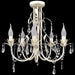 Lampă de plafon suspendată, candelabru cristal, elegant, 5 becuri - WALTI WALTI