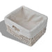 Raft de perete, alb, 60 x 23,5 x 33 cm, lemn de paulownia - WALTI WALTI
