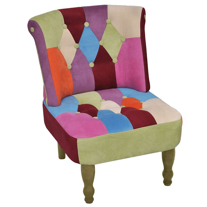 Fotolii franțuzești, 2 buc., model mozaic, material textil - WALTI WALTI