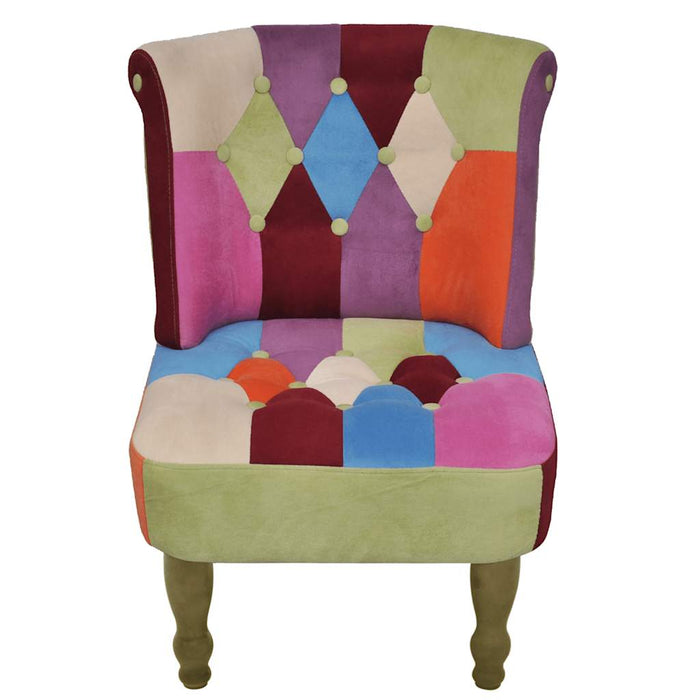 Fotolii franțuzești, 2 buc., model mozaic, material textil - WALTI WALTI