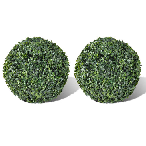 Arbuști ornamentali artificiali bilă pe tulpină,  2 buc., 27 cm - WALTI WALTI