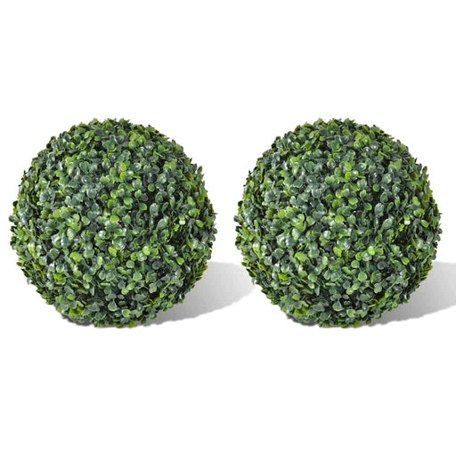 Arbuști ornamentali artificiali bilă pe tulpină,  2 buc., 35 cm - WALTI WALTI