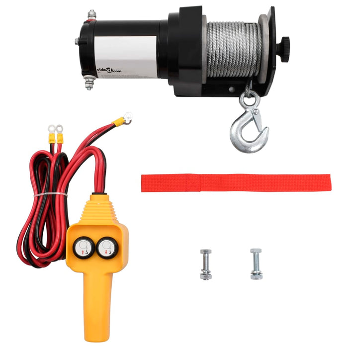 Vinci electric cu telecomandă cu fir 12 V, 907 KG - WALTI WALTI