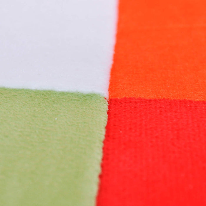 Fotoliu cub, picioare cromate, model Patchwork, material textil - WALTI WALTI
