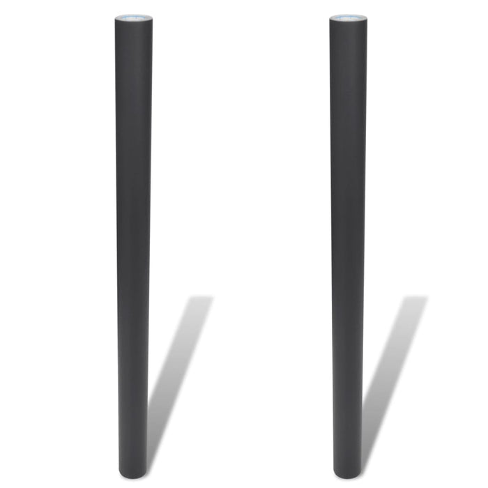 Autocolant de perete tip tablă, 0,45 x 2 m, 2 role, cu cretă - WALTI WALTI