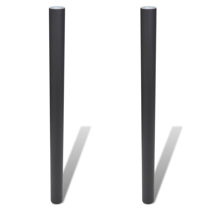 Autocolant de perete tip tablă, 0,6 x 2 m, 2 role, cu cretă - WALTI WALTI