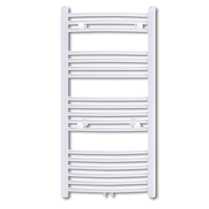 Radiator port-prosop încălzire centrală baie, curbat, 500 x 1160 mm WALTI