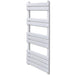Radiator port-prosop încălzire centrală baie, drept, 600x1200mm - WALTI WALTI