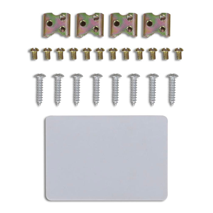 Kit închidere centralizată auto, 2 chei VW/Audi/Skoda, 4 motorașe, 12V - WALTI WALTI