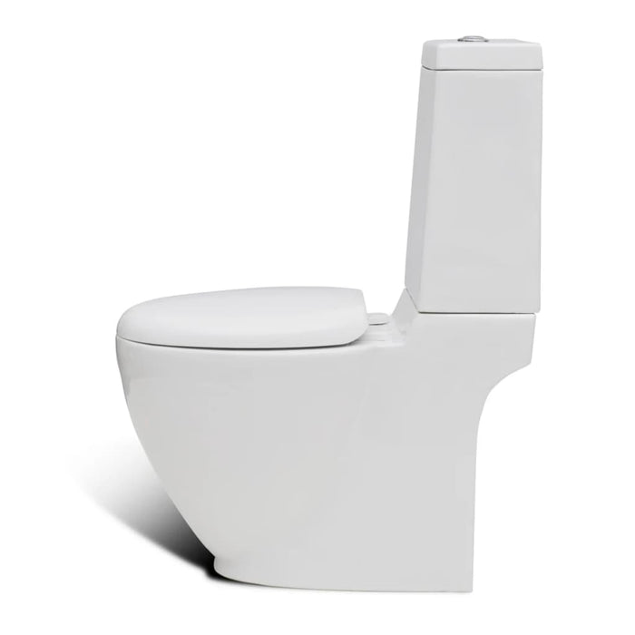Set de toaletă & bideu, alb, ceramică - WALTI WALTI