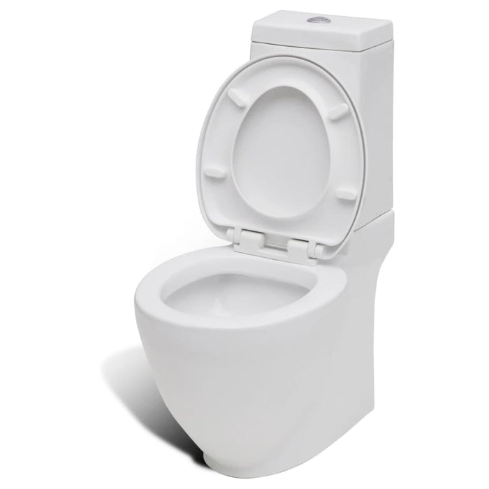 Set de toaletă & bideu, alb, ceramică - WALTI WALTI