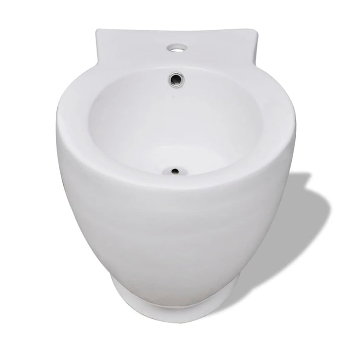 Set de toaletă & bideu, alb, ceramică - WALTI WALTI