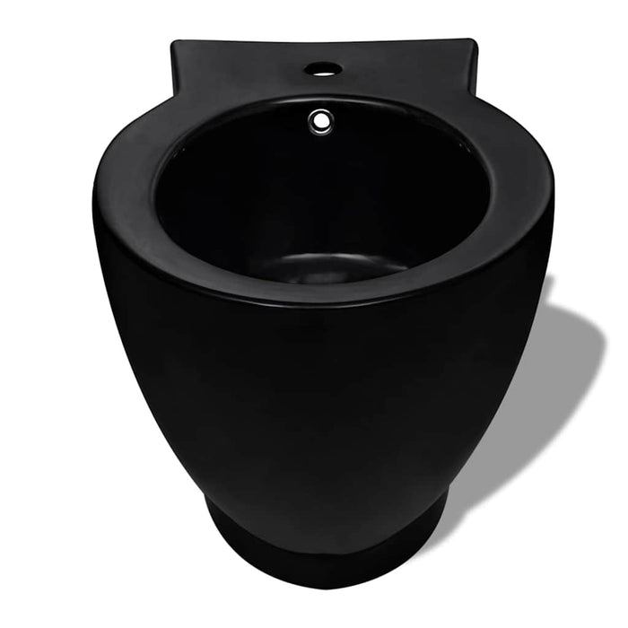 Set de toaletă & bideu, negru, ceramică - WALTI WALTI