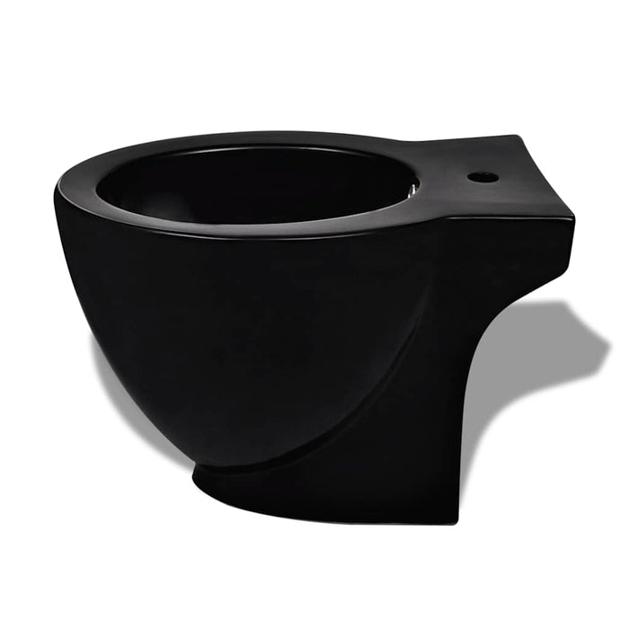 Set de toaletă & bideu, negru, ceramică - WALTI WALTI