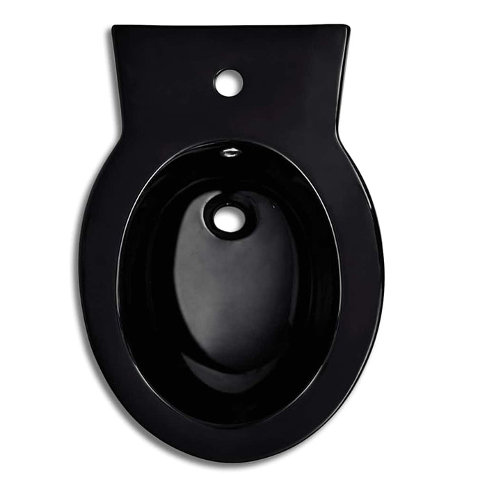 Set de toaletă & bideu, negru, ceramică - WALTI WALTI