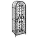 Suport sticle de vin pentru 45 de sticle, metal - WALTI WALTI