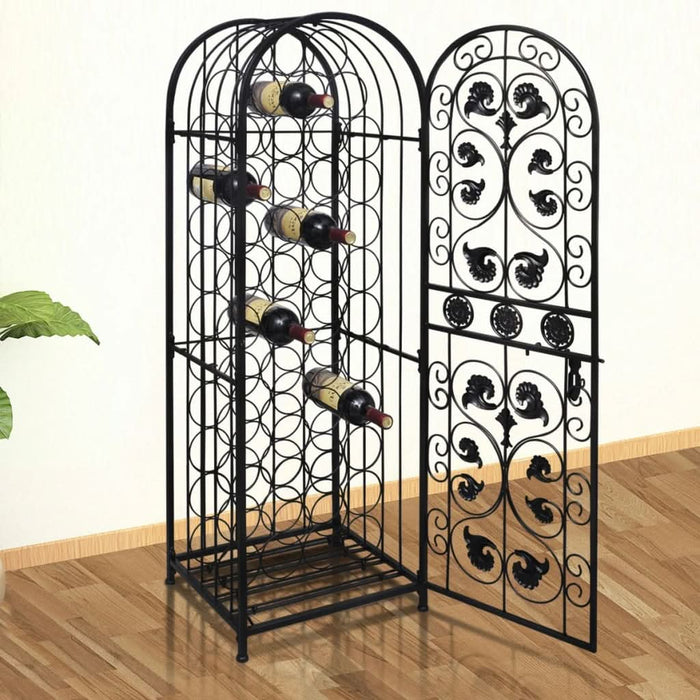 Suport sticle de vin pentru 45 de sticle, metal - WALTI WALTI