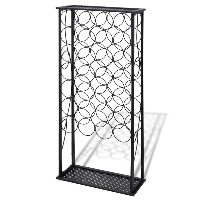 Suport sticle de vin pentru 28 de sticle, metal - WALTI WALTI