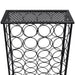 Suport sticle de vin pentru 28 de sticle, metal - WALTI WALTI