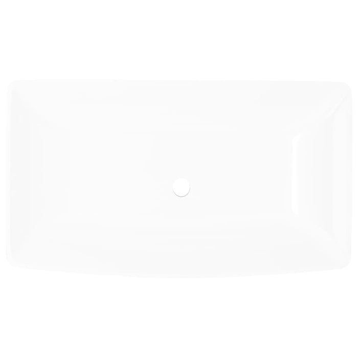 Chiuvetă dreptunghiulară, alb, 71 x 39 cm, ceramică de lux - WALTI WALTI