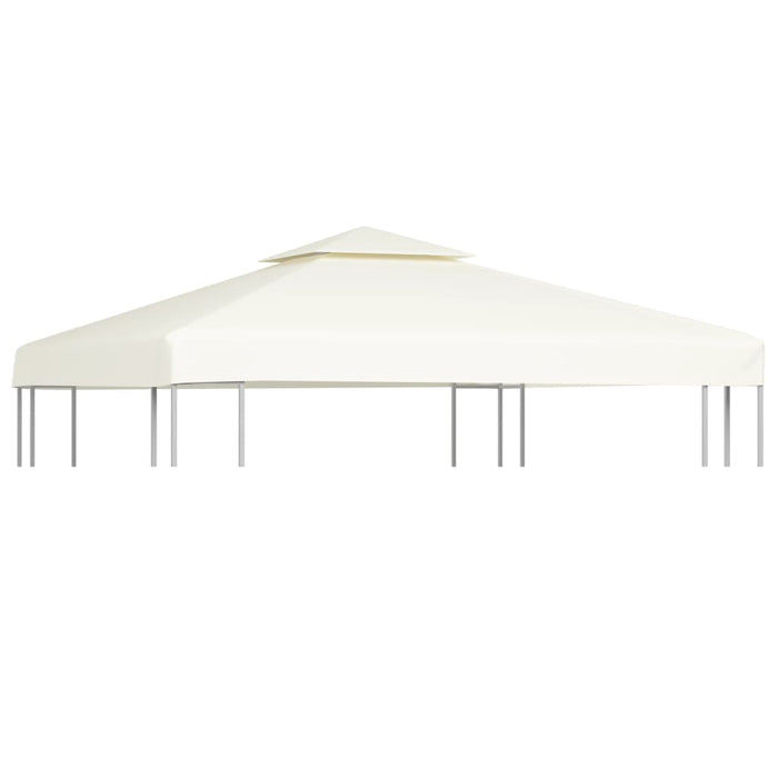 Copertină rezervă acoperiș pavilion, alb crem, 3x3 m, 310 g/m² - WALTI WALTI