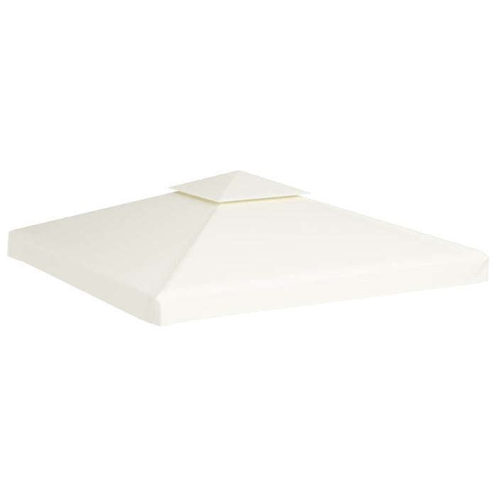 Copertină rezervă acoperiș pavilion, alb crem, 3x3 m, 310 g/m² - WALTI WALTI