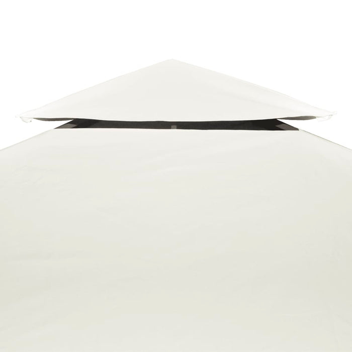 Copertină rezervă acoperiș pavilion, alb crem, 3x3 m, 310 g/m² - WALTI WALTI
