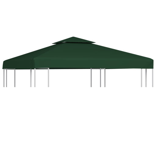 Copertină rezervă acoperiș pavililion, verde, 3x3 m, 310 g/m² - WALTI WALTI