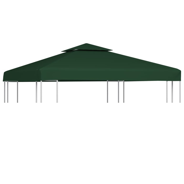 Copertină rezervă acoperiș pavililion, verde, 3x3 m, 310 g/m² - WALTI WALTI
