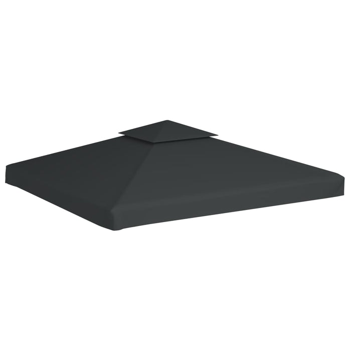Copertină rezervă acoperiș pavilion gri închis 3x3 m 310 g/m² - WALTI WALTI
