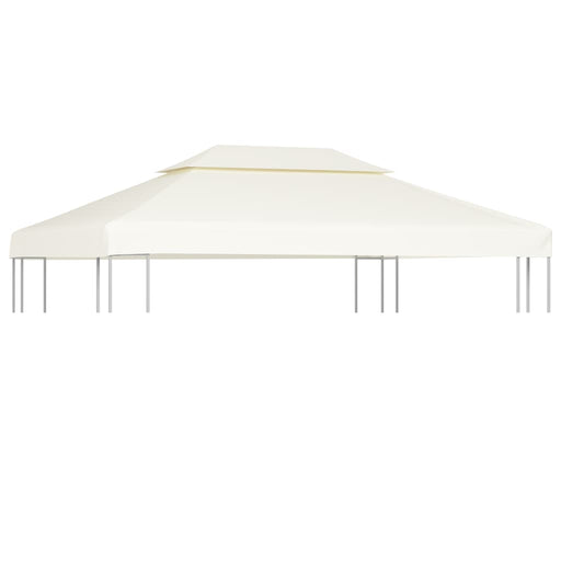 Copertină rezervă acoperiș pavilion, alb crem, 3x4 m, 310 g/m² - WALTI WALTI