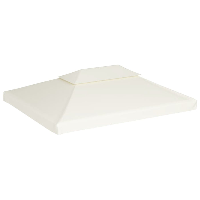 Copertină rezervă acoperiș pavilion, alb crem, 3x4 m, 310 g/m² - WALTI WALTI