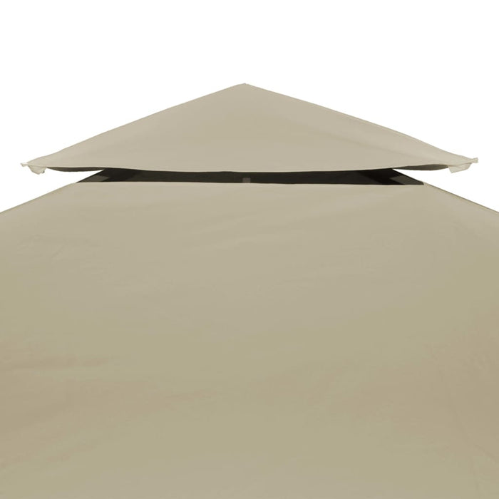 Copertină de rezervă acoperiș pavilion, bej, 3x4 m, 310 g/m² - WALTI WALTI