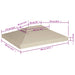 Copertină de rezervă acoperiș pavilion, bej, 3x4 m, 310 g/m² - WALTI WALTI