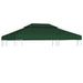Copertină de rezervă acoperiș pavilion, verde, 3x4 m, 310 g/m² - WALTI WALTI