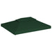 Copertină de rezervă acoperiș pavilion, verde, 3x4 m, 310 g/m² - WALTI WALTI