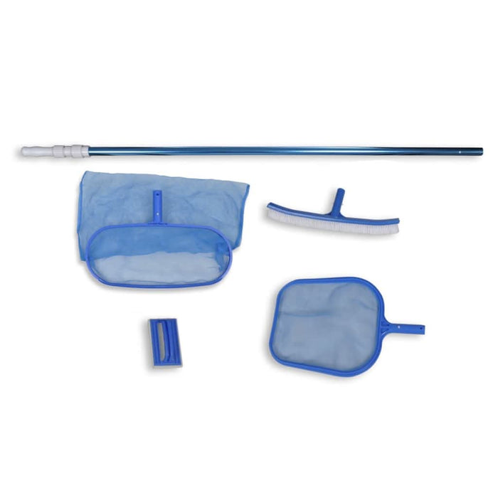 Set de curățare a piscinei 1 perie 2 skimmere 1 tub telescopic - WALTI WALTI