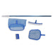 Set de curățare a piscinei 1 perie 2 skimmere 1 tub telescopic - WALTI WALTI