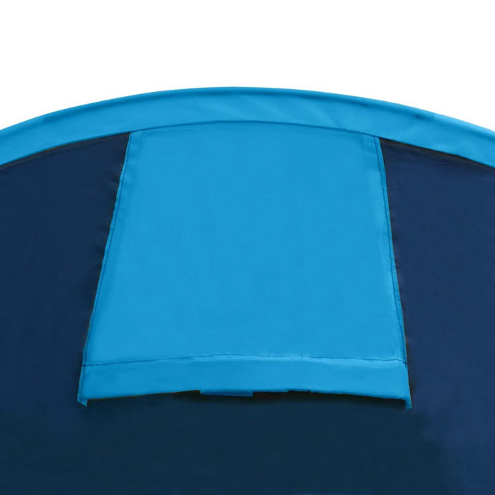 Cort de camping, 4 persoane, bleumarin/albastru deschis - WALTI WALTI