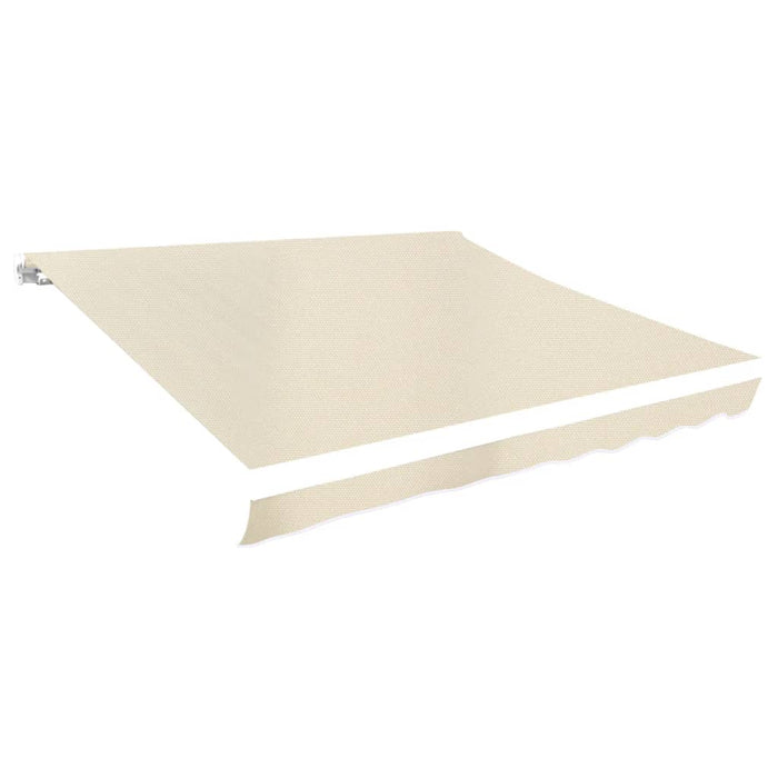 Pânză de rezervă copertină, crem, 4x3 m, poliester WALTI