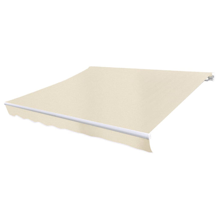 Pânză de rezervă copertină, crem, 4x3 m, poliester WALTI